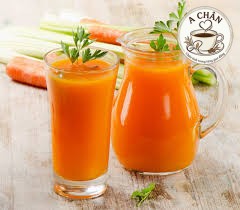 Nước ép cà rốt (đá/ không đá)/Carrot juice (with ice/without ice)