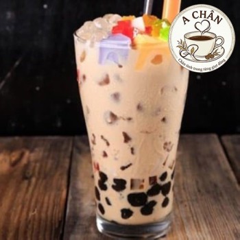 Trà sữa thạch rau câu  - Milk tea with jelly